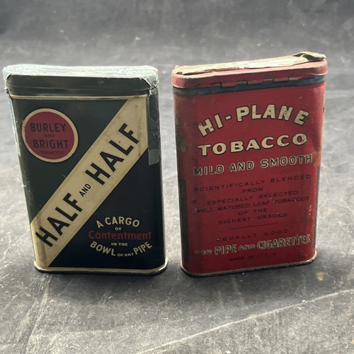 Lot Of (5) Vintage Tobacco Tins Hi Plane Velvet Union Leader Half & Half @36 - Picture 5 of 5