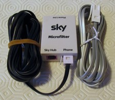 Sky Master Microfilter RJ11 Sky Hub Phone Broadband ADSL Locking Original