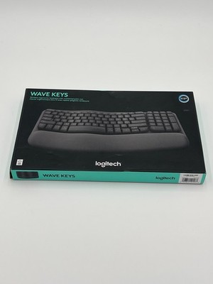 Logitech Wave Keys for Mac, Wireless Ergonomic Keyboard - Bluetooth, No Dongle