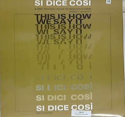 No Artist - Si Dice Cosi - This Is How We Say It. A BBC Television Co - B1362z