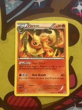 Pokemon Flareon 13/98 - Non Holo -  XY Ancient Origins - Light Play