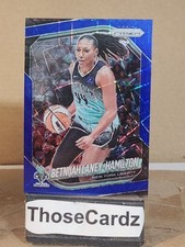 2025 Panini Prizm WNBA Blue Velocity Prizm #114 Betnijah Laney-Hamilton