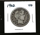 1902  BARBER HALF DOLLAR***VG***
