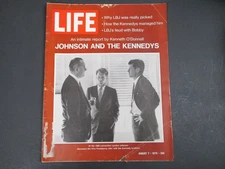 Life Magazine August 7 1970 LBJ & The Kennedys Niarchos' Tragedy