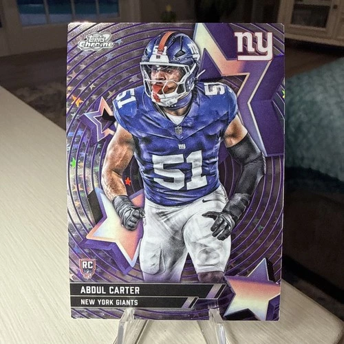2025 Topps Cosmic Chrome Abdul Carter Base (RAW)