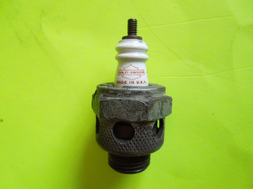 1 Vintage Harley-Davidson Knucklehead Flathead Champion #3 Spark Plug