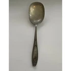 Antique Sterling Silver Wallace Serving Spoon Small 6" Juliet Pattern