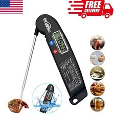 Instant Read Digital Meat Thermometer For Kitchen Food Cooking BBQ Grill Smoker.