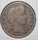 1915 D Barber Quarter