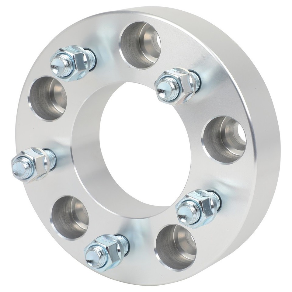 BWA 1.25" Wheel Spacer Adapters - 4PC, Convert 5x115 To 5x5 Or 5x127, 12x1.5 Studs, 74mm Bore, 6061-T6 Aluminum
