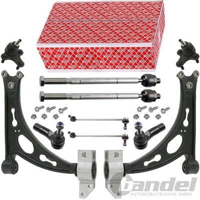 FEBI QUERLENKERSATZ 10 TEILIG VORNE passend für VW GOLF 5 6 PLUS AUDI A3 8P SEAT