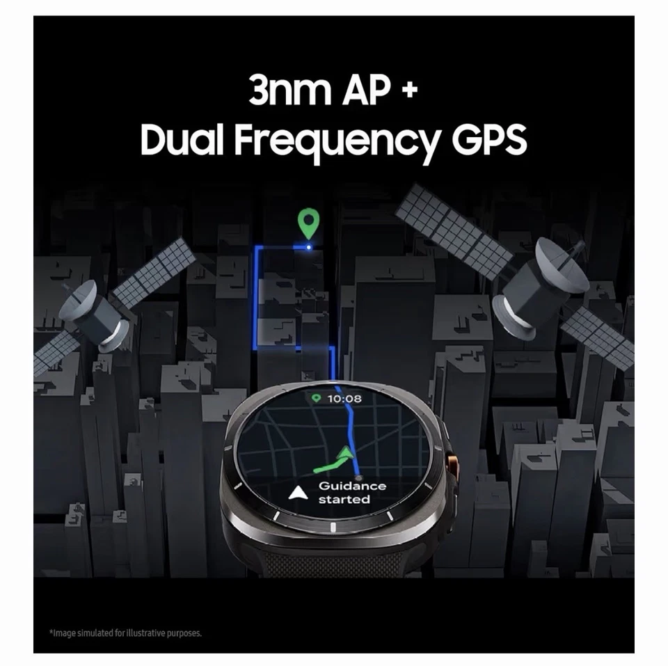 Samsung Galaxy Watch Ultra 47mm LTE Galaxy AI Titanium White Smartwatch 2025 - Image 4 of 4