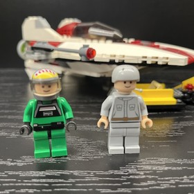 LEGO Star Wars 6207 - A-Wing Fighter 100% Complete Retired Set