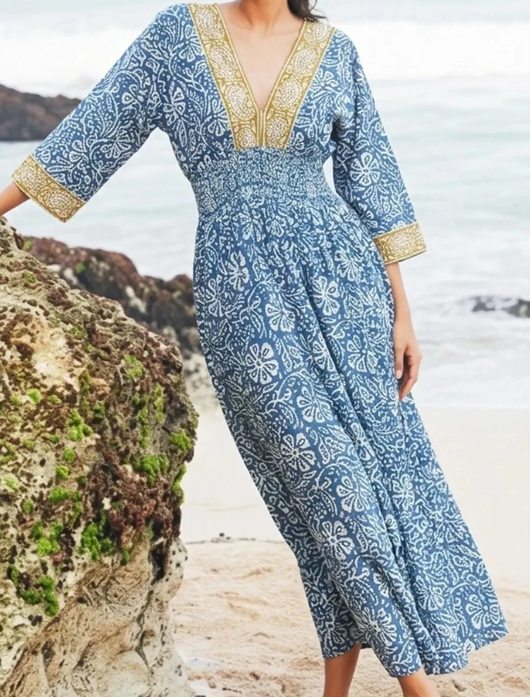 Mixed , TIe-dye long summer dress FS 8/16
Opens in a new window or tab