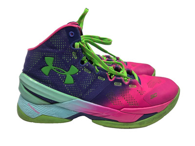 Size 10 - Under Armour Curry 2 Retro 2022 Northern Lights Basketball Shoes Sneak