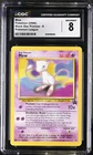 CGC 8 MEW 8 POKEMON LEAGUE BLACK STAR PROMOS POKEMON NM/MINT