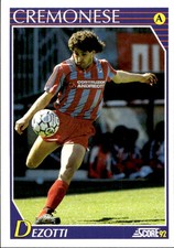 figurina card Score 1992  # 69 Cremonese Dezotti