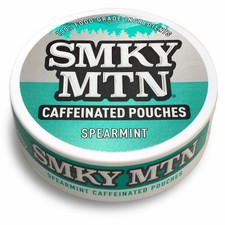 10 Pack - Caffeinated Pouches, Spearmint, 15-Ct. - 03790