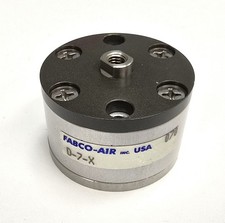 Fabco Air D-7-X Short Stroke Pneumatic Pancake Cylinder - New