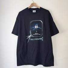 Vintage Final Destination 2 Movie Semi Truck Mirror Promo Black Tee Shirt Rare