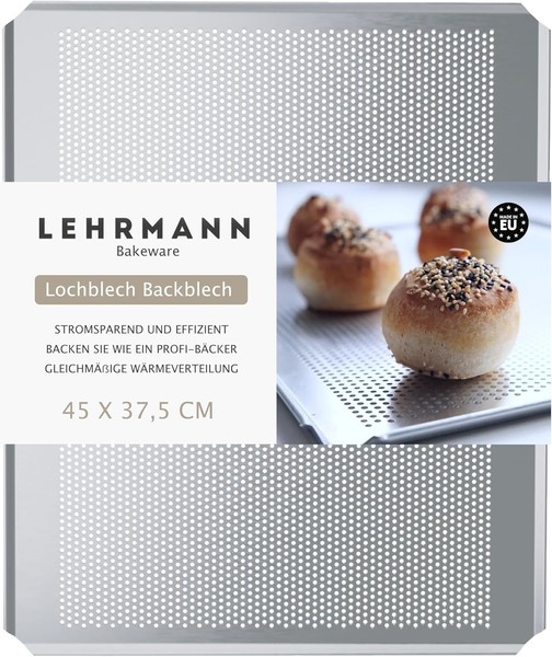Lehrmann Lochblech (1 St.) 45 X 37,5 Cm Backblech FüR Whirlpool Miele Siemens-image