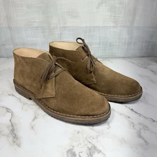 Astorflex Greenflex Desert Boots Mens Suede 10 Italy Crepe Sole Quiet Luxury EUC