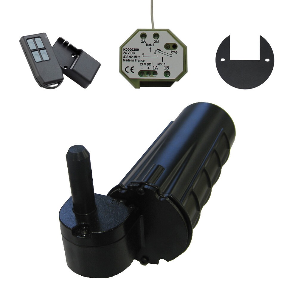 Motorisation volet battant URANUS radio automatisme volet 1 battant droit gond 14mm