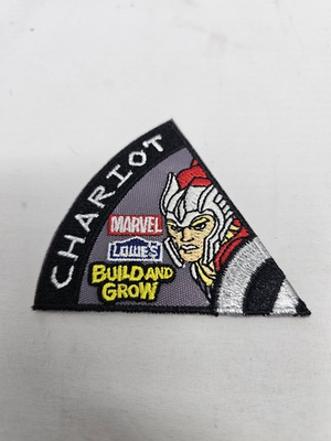 #ad #ad Marvel Thor Lowes Build And Grow Chariot Iron On Patch 2015 Triangle Badge $3.99