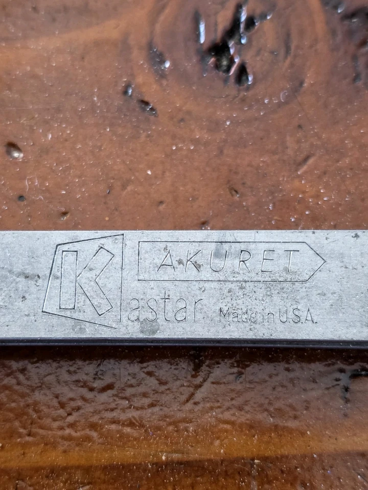 Juego de medidores de bolsillo KASTAR de colección / herramienta de bujía con regla y archivo Foto 3 de 3