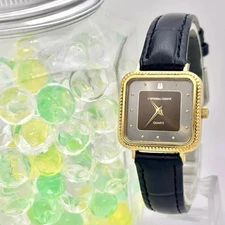 [New Battery] UNIVERSAL GENEVE Women's Watch Gold with New Strap