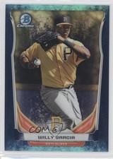 2014 Bowman Chrome Prospects Bubbles Refractor 70/99 Willy Garcia #BCP9 0c6