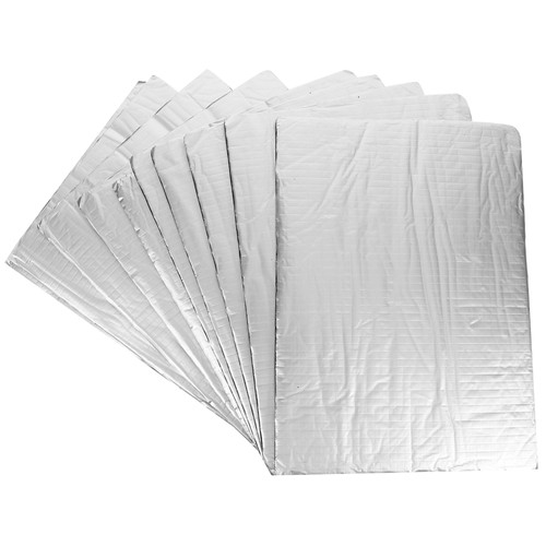 10 Pcs Car Thermal Insulation Pads Sound Deadening Damping Mat - Foto 3 di 12