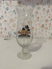 🌅 Hard Rock Cafe Hurricane Glass – Sharm El Sheikh Egypt