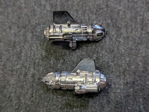 Transformers G1 Mini Cassette RAVAGE Parts L R HEAT SEEKING MISSILE Rocket Part