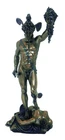 Perseus Medusa Bronze Resin Statue 34cm Italfama Made in Italy