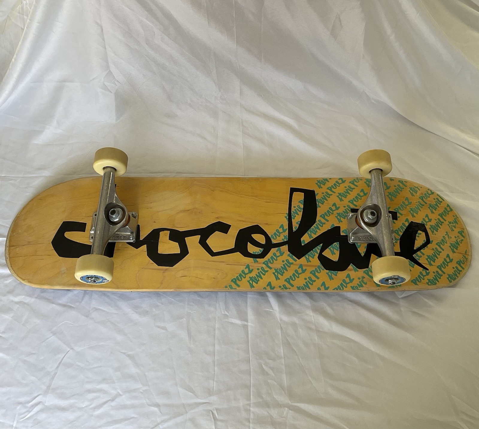 Chocolate Skateboard Stevie Perez OG Independent Trucks Spitfire 54mm Wheels 8.5
