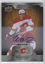2023-24 Upper Deck Engrained Rookies Auto Walker Duehr #136 Auto 0cv