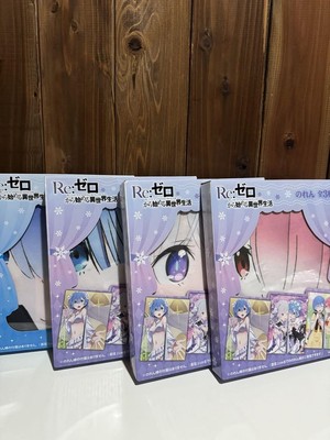 Re:Zero Goods All Types Limited Design Ver. Set Of 4