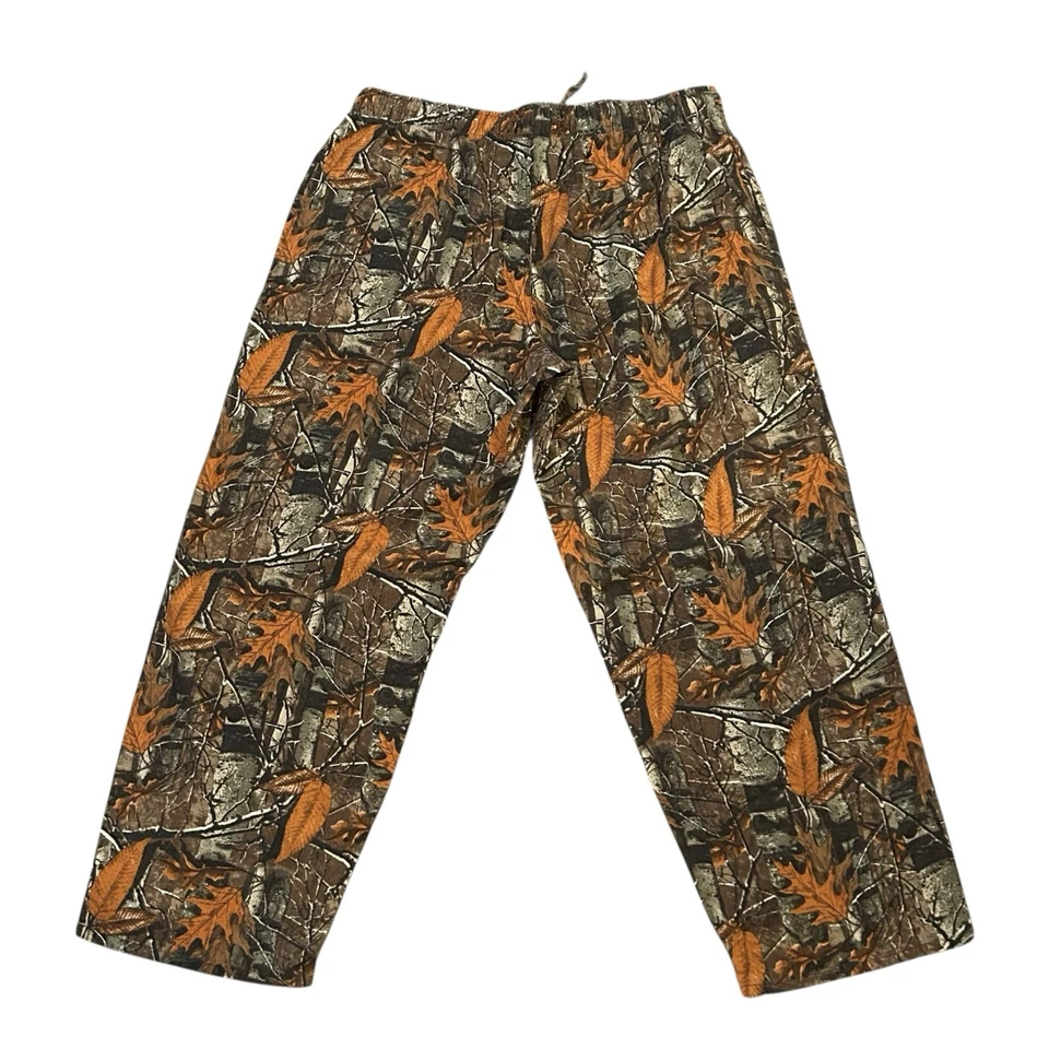 复古迷彩裤弹性抽绳腰 Fruit Of The Loom 100% 棉 XL — 第 2/4 张图片