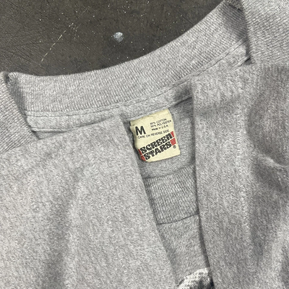 CAMISETA VINTAGE AÑOS 80 SUPER RARA PELÍCULA MAD MAX MEDIANA THE ROAD WARRIOR MEL GIBSON Foto 4 de 4