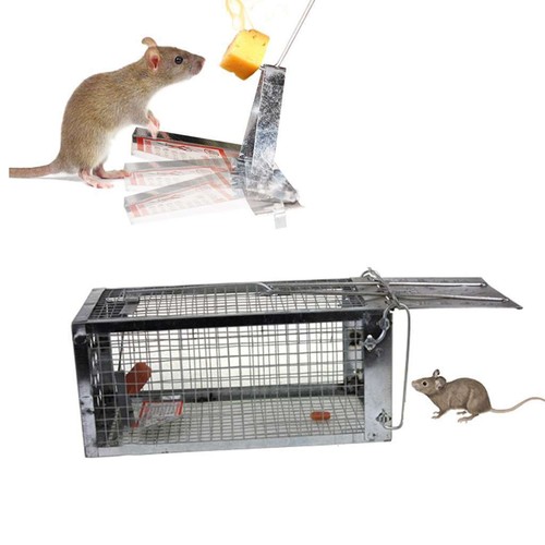 1-6pc Live Humane Cage Trap for Squirrel Chipmunk Rat Mice Rodent Animal Catcher - Picture 5 of 12