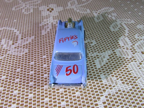 790Z Vintage Majorette 223 Francia Chevrolet Chevy 57 Azul 1:64 - Imagen 7 de 8