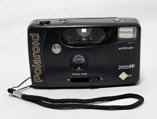 Polaroid 2000FF Point And Shoot 35mm Camera Autoflash DX Film Sensing TESTED