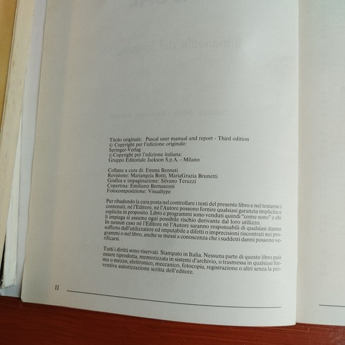 Niklaus Wirth - Kathleen Jensen Pascal - Das Handbuch der Sprache - Bild 3 von 9