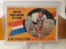 1960 Topps 141 Jim Proctor RS RC