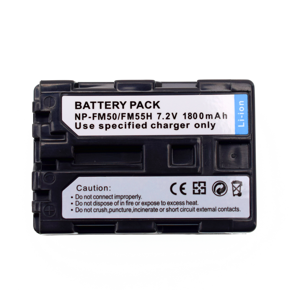 Sony NP-FM30, NP-FM50, NP-FM70 akkumulátor - 1600mAh (7.2V
