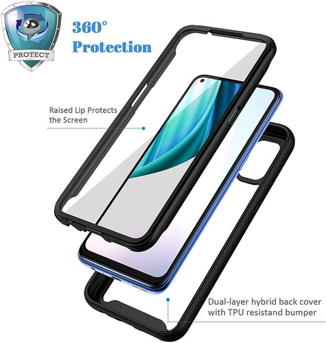 Für Motorola Edge 2021 Armor Hybrid Hard PC + TPU Rückseite Robust Stoßfest Cover - Bild 9 von 37