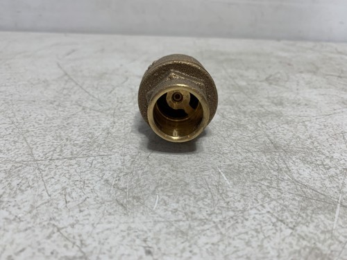 Legend 105-464NL 3/4" Bronze In-Line Spring Check Valve Sweat x Sweat 250 WOG - Picture 5 of 5