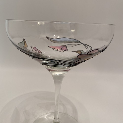 Nagel Exklusiv Design Glas Sektschale Champagnerglas Tiffany Style - Bild 9 von 11