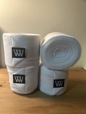 Woof Wear White Fleece Bandages